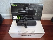 Shure SM7B Dynamic Studio Microphone - Podcasts-Streaming-V…