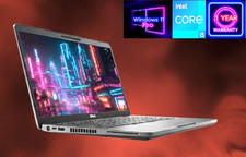 14" FHD Dell Latitude Laptop PC: Intel i5 Quad Core! 16GB R…