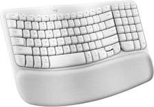 Logitech Wave Keys for Mac, Wireless Ergonomic Keyboard, fo…