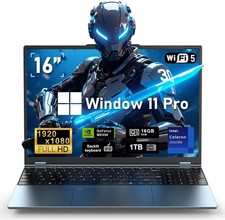 Gaming Laptop,Window 11 Pro Laptop Computer, 16 Inch Lap To…