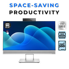 HP EliteOne 800 G4 24" All-in-One Touch Desktop i5-8500 6-C…