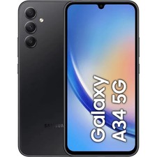 Samsung Galaxy A34 5G 6GB 128GB Dual SIM Graphite - Excelle…
