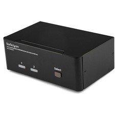 STARTECH 2 Port DisplayPort USB KVM Switch with Audio & USB…