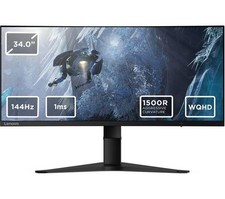 Lenovo G34W-10 34'' WQHD Ultra Wide Curved LCD IPS Gaming B…