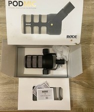 RØDE PodMic Dynamic Microphone, Wired Podcasting Mic, Black…