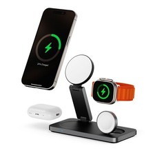 ChargeCore 3-in-1 Wireless Charger Stand for Apple Watch, i…