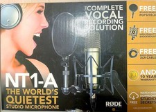 RODE NT1-A Condenser Microphone with Music Maker 2 Producer…