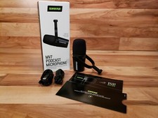 Shure MV7-K Microphone for Podcasting, Streaming & Gaming B…