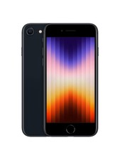 iPhone SE 3rd Gen 2022 64GB Black Smartphone - Very Good Co…