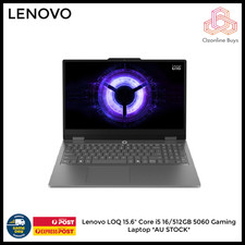Lenovo LOQ 15.6" Core i5 16/512GB 5060 Gaming Laptop *AU ST…