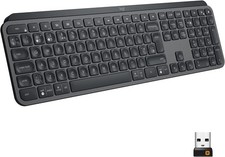 Logitech MX Keys Advanced Illuminated Wireless Keyboard, QW…