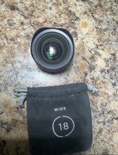 Moment V2 18mm Wide Angle Lens Compatible with iPhone Andro…