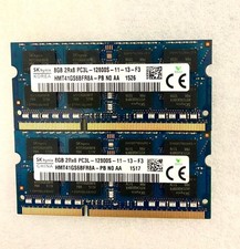 SKhynix DDR3L 16GB Kit 2x 8GB 1600 MHz PC3L-12800 Laptop RA…