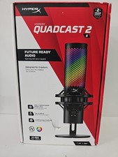 HyperX QuadCast 2 S - RGB USB Gaming/Streaming Microphone w…