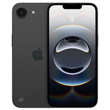 Apple iPhone 16e 128GB Black 6.1" iOS 26 Unlocked Smartphon…