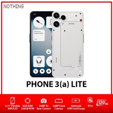 Nothing Phone 3(a) Lite Dual SIM Unlocked Android Mobile Ph…
