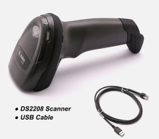 USED Zebra DS2208 Handheld Barcode Scanner DS2208 1D/2D + U…