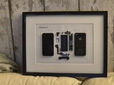 Framed Disassembled iPhone 4s | Wall Art | Unique gift for …