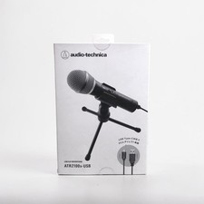 Audio-Technica ATR2100x-USB Cardioid Dynamic Microphone Str…