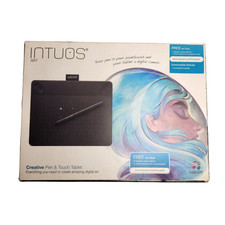 Wacom Intuos CTH-490 Small Pen & Touch Drawing Tablet Open …