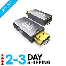 4K HDMI Male to DisplayPort Female Converter - Perfect for …