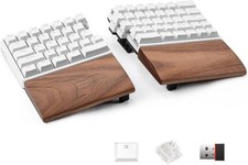 Wireless Ergonomic Split Mechanical Keyboard with Wrist Res…